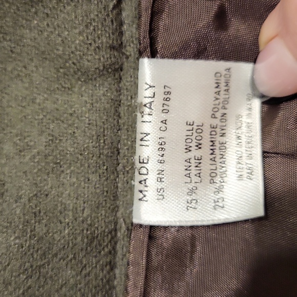 United Colors of Beneton Olive Green Mini Skirt Size Small - Picture 10 of 10
